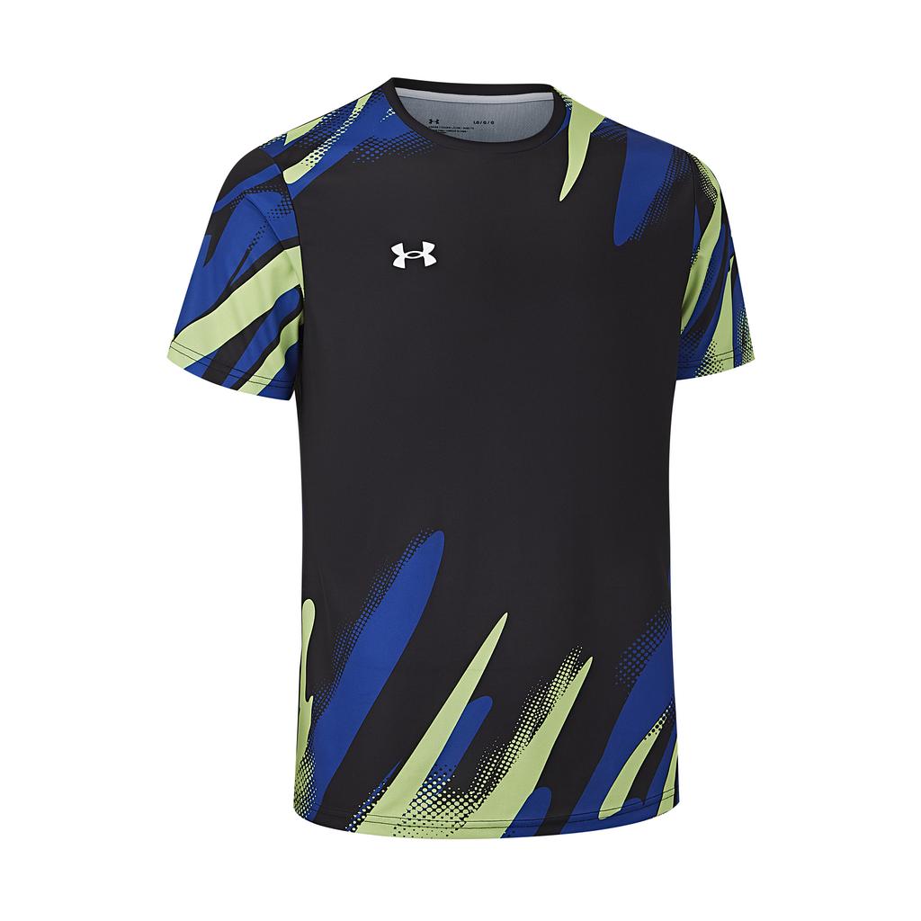 Under Armour Retro Quick-Dry Running T-Shirt Unisex Tops Black 25500515-001