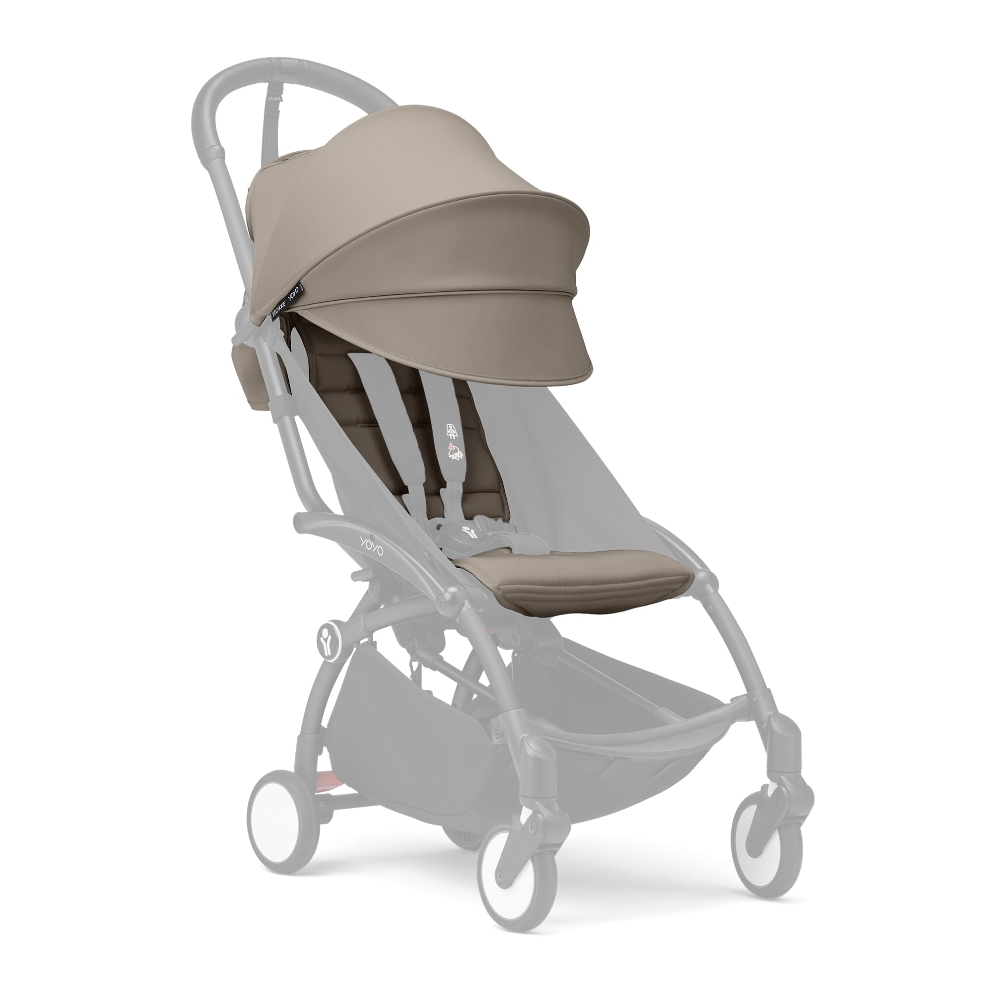 

Аксессуары для коляски Stokke YOYO Цветной комплект от 6 месяцев до Тип Серо-коричневый продано (официальный) 6+ (Для малышей), В, (Прогулочная коляска отдельно)