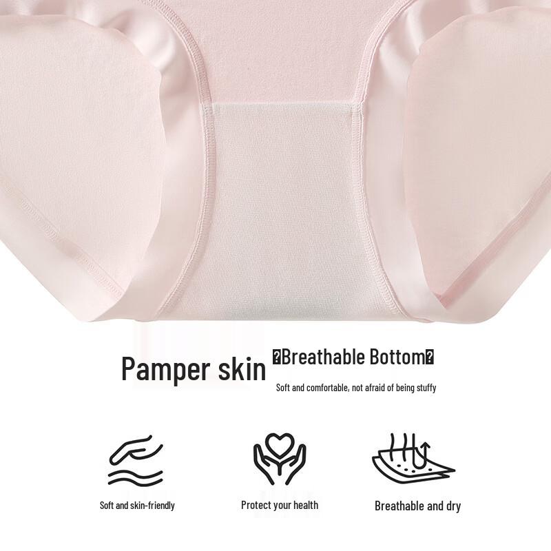 Fenteng Women's High-Waist Tummy Control Briefs 5-Pack
