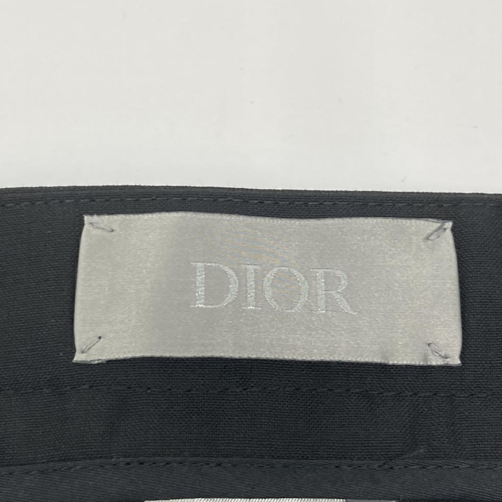 DIOR 113C127A4993 Wool x Mohair Slacks Bottoms 44 blackUsed