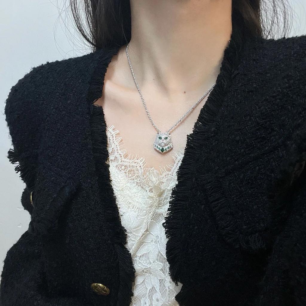 2024 Latest Hot Brand Vintage Women's Stud Earrings Luxury Jewelry Set for Women Little Owl Designer Necklaces Fashion Necklace