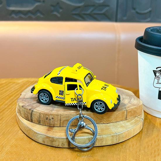 Keychain Pendant with Opening Door Design Compact Size Realistic Alloy Car Shape Key Chain Bag Hanging Accessories