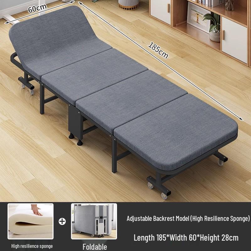 Multi-Use Folding Bed for Office and Hospital Naps