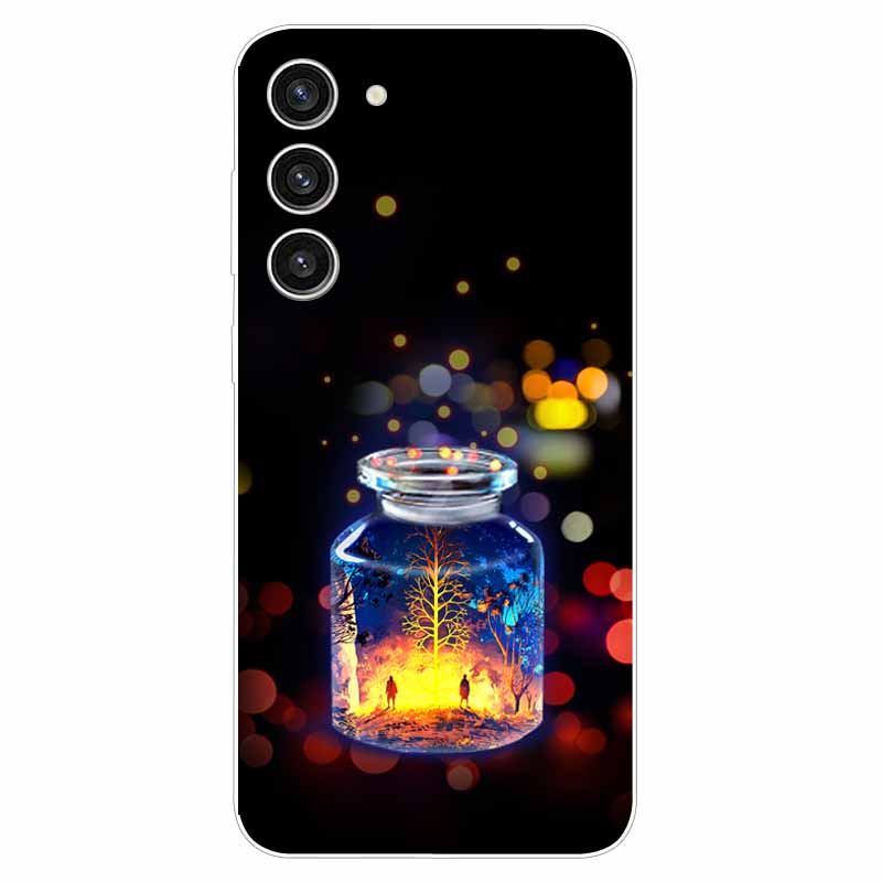 For Samsung A25 Case TPU Painted Space Tiger Silicone for Samsung Galaxy A15 4G Soft Cover for GalaxyA15 5G Shockproof Cases