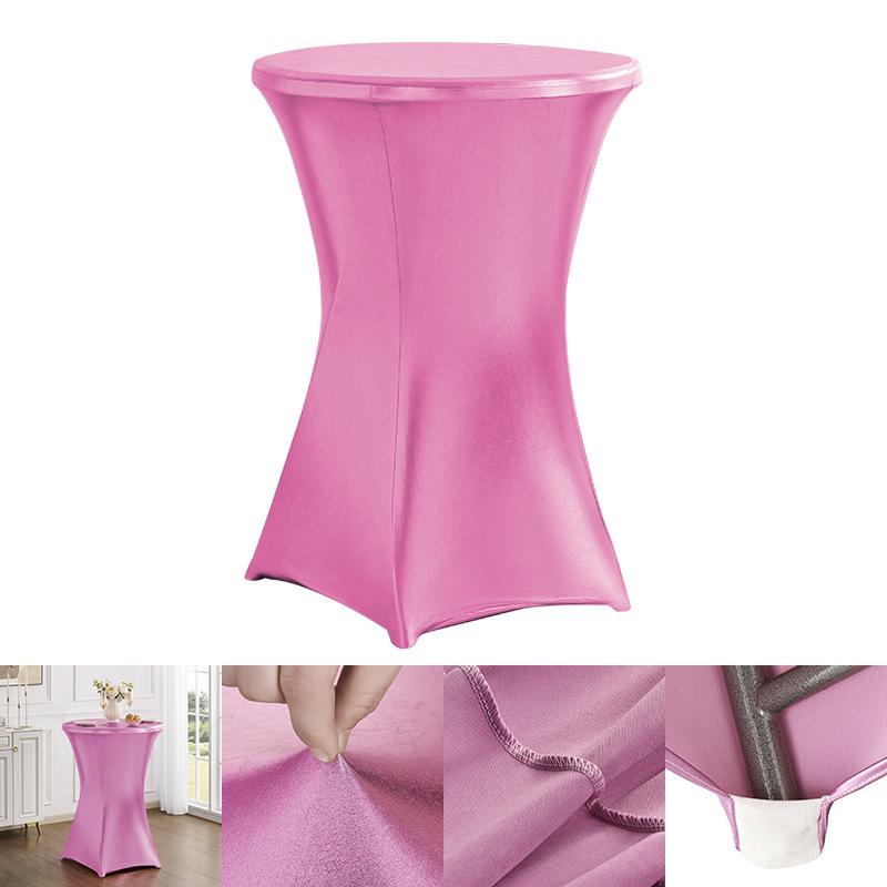 60x110/80x110cm Gold Bar Tablecloth Wholesale Polyester Dining Table Cover Wedding Party Decoration Elastic Washable Table Cover