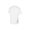 Adidas Big Logo Print Casual Sports Short Sleeve T-Shirt Unisex Tops White H60664