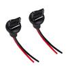 1 Pair 7440 T20 Wiring Harness Heat Resistance Multifunctional Plastic Socket Connector Wiring Harness for Headlight