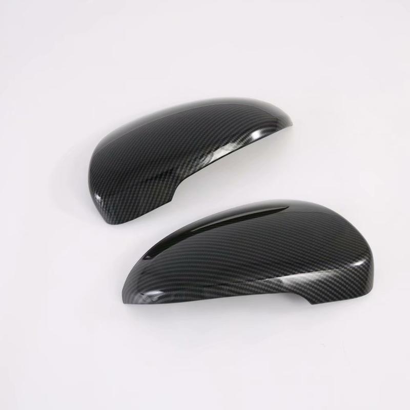 For Hyundai Tucson 2015- Car Rearview Mirror Cover Trim,accessories Black Carbon Fibre Side Turn Signal Mirror