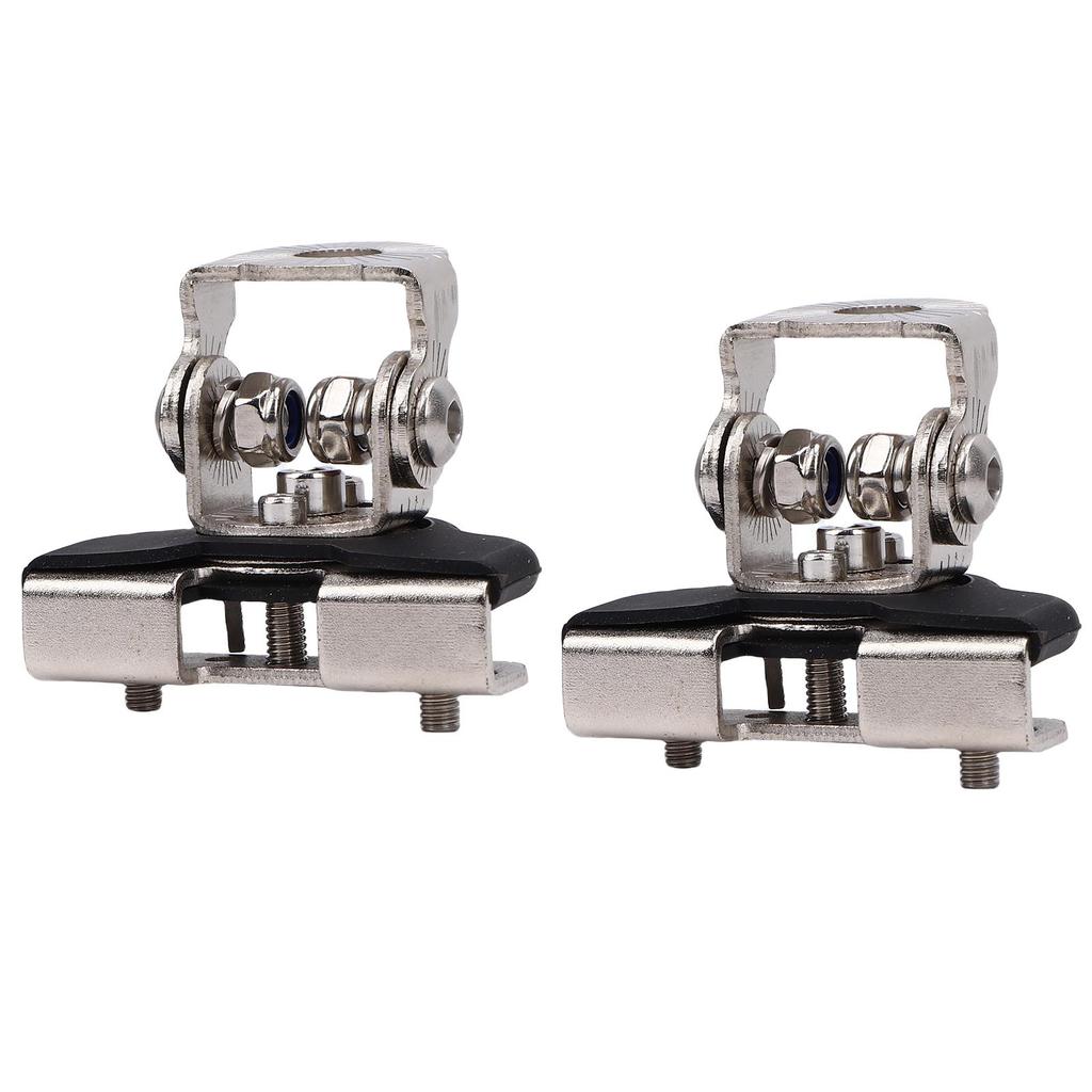 2 PCS Hood Led Light Bar Mounting Bracket Hood Work Light Pod Mount Clamp Holder for Car SUVs Trucks Dirt Bikes ATVs UTVs