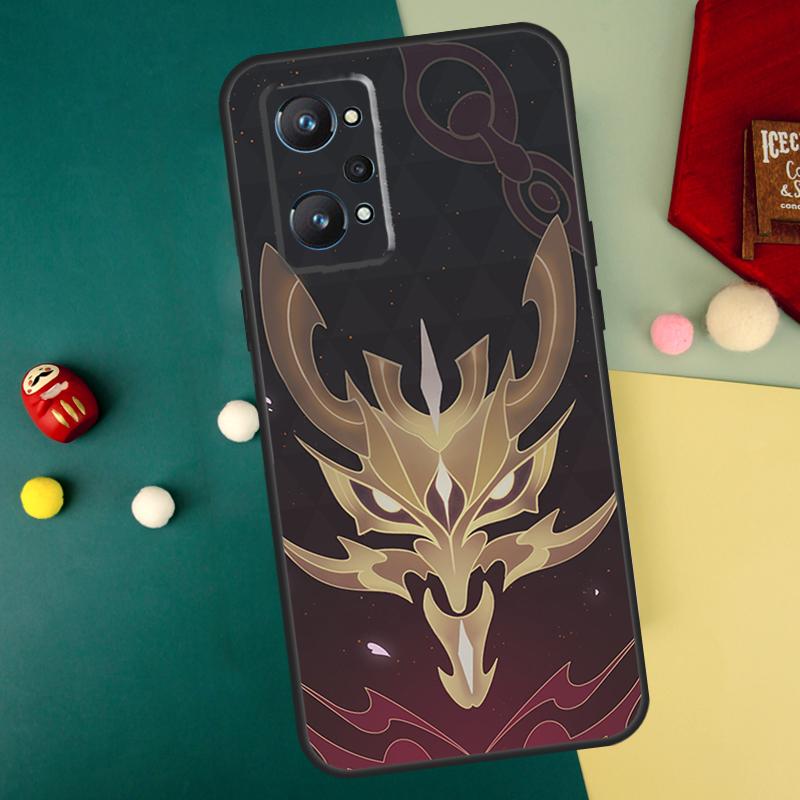 Anime Genshin Impact For Realme 12 11 Pro Plus 9 10 GT5 GT3 GT Neo5 C35 C31 C30 C33 C51 C53 C55 C25s C21Y Case