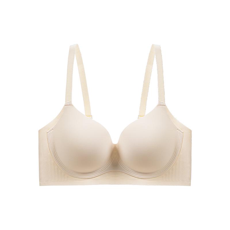 Push-Up Seamless Bra: Enhanced Lift & Support, Anti-Spillage, Anti-Sag, Side Support for Fuller, Rounder Look.