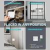 433MHz RF Wireless Relay Switch Receiver Smart Home 1/2/3 Gang Remote Control Wall Panel Module with 2-Way Control Function