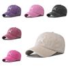 Cotton Wash Vintage Butterfly Embroidered Baseball Cap With Curved Brim For Adults Summer