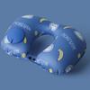 Inflatable Travel Neck Pillow for Airplane Train Car Washable Pillowcase U Shaped Office Napping Pillow,Home Head Neck and Lumbar Support