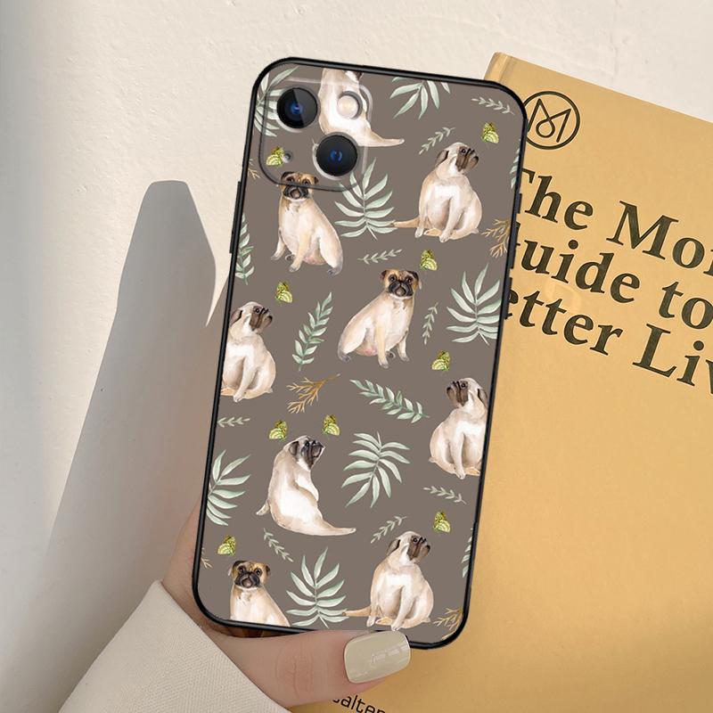 Tigers Leopards Tropical Leaves Phone Case For iPhone 17 16 15 14 13 11 12 Pro Max Mini XR 16e 15 16 Plus 17 Air Full Cover