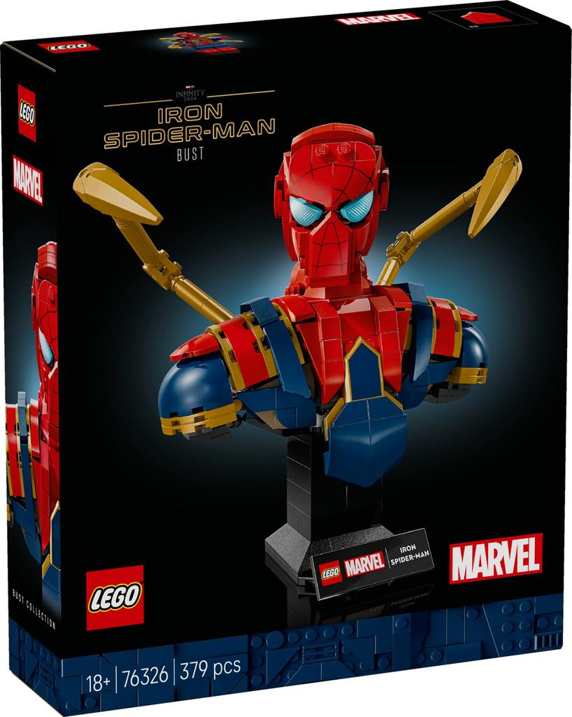 LEGO конструктор Marvel – Железный бюст Человека – паука (76326)