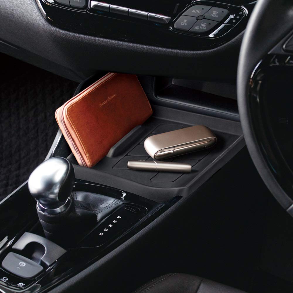 Tsuchiya Yac Konsolenablage für Toyota C-HR Schwarz 25,4 cm Lang x 6,2 cm Breit x 33,7 cm Hoch SY-C12