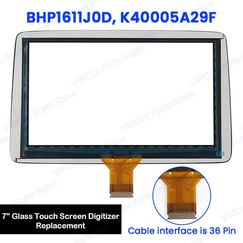 7 Inch Touch Panel Digitizer For 2014-2016 Mazda 2 3 Axela CX-3 MX-5 TM070RDZ38 Radio Capacitive BHP1611J0D HCY-CTP7088-A0