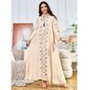 Middle East Sequin Embroidered Tassel plus Size Robe Dubai Dress Arabic Dress Indonesian Women Dress