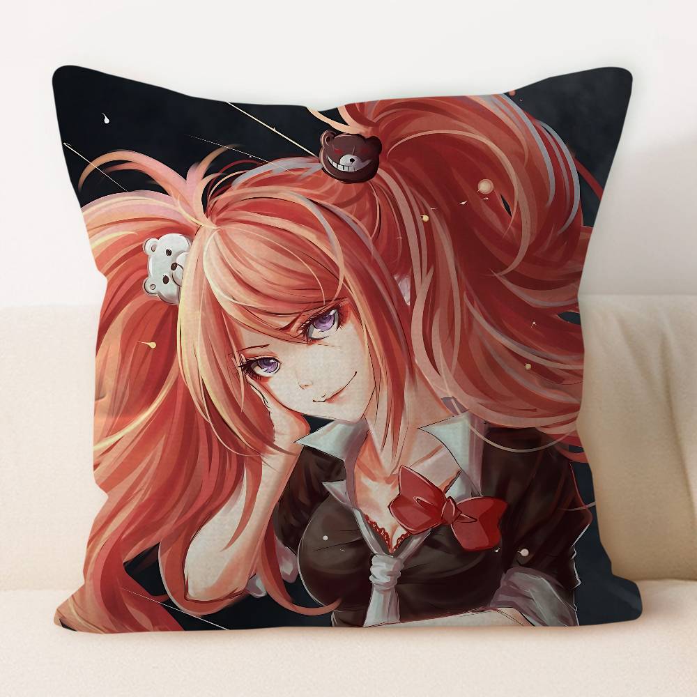 J-Junko E-Enoshima Pillow Gift Home Office Decoration Bedroom Sofa Car Cushion Cover Case 45x45