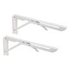 2pcs Folding Table Bracket Wall Mounted Collapsible Shelf Bracket 34cm 13.39in for RV Boat