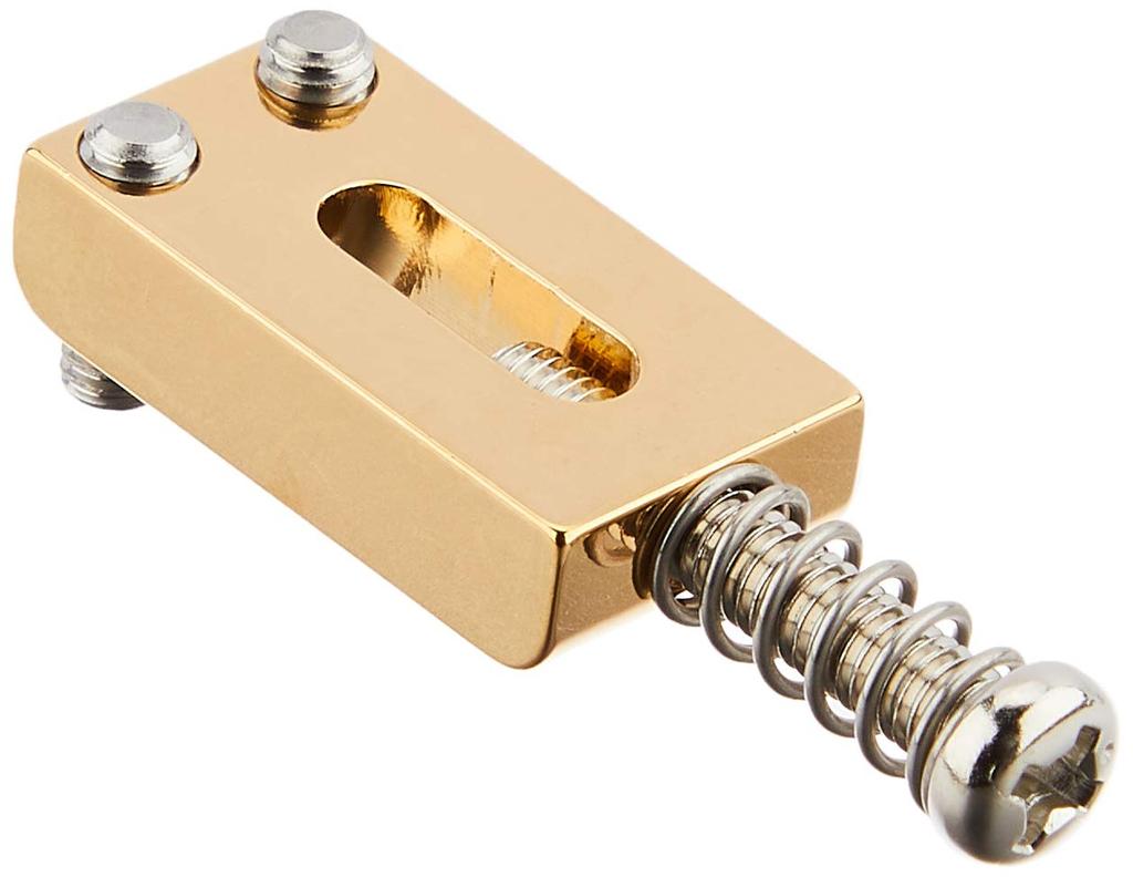 GOTOH Brass Set of Gold Saddles, 10.5mm Pitch, 6, (PSS11G) S11-GG