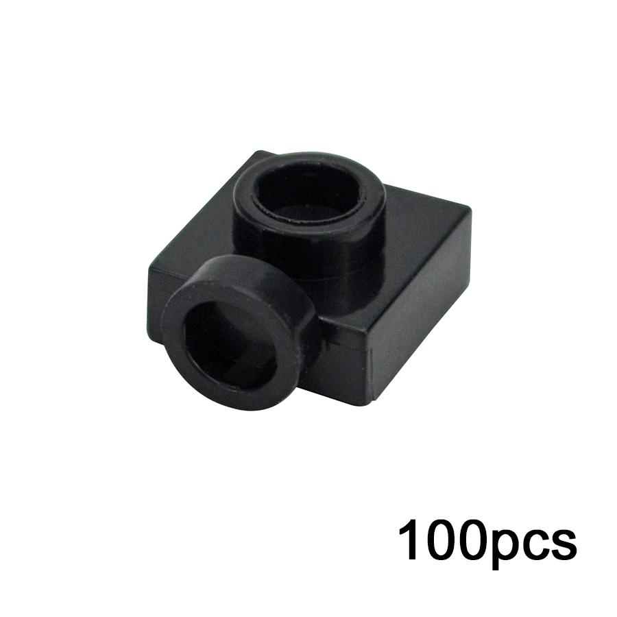 

1x1 Side Knob D133 100pcs DIY Enlighten Block Brick Part Side With Dots Compatible With JH1780 Assembles Particles
