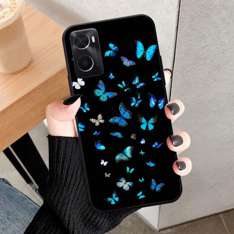 Luxury TPU Phone Case For OPPO A36 A76 A96 4G Silicone Protective Soft Back Cover Fundas For Realme 9i 4G Shockproof Back Cover
