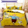 Juego de Ropa de Cama de 3 Piezas con Nombre Personalizado Las Aventuras de Tintín Cierre de Funda Nórdica Incluye 1 Funda Nórdica y 2 Fundas de Almohada para Todas las Estaciones Decoración de Dormitorio