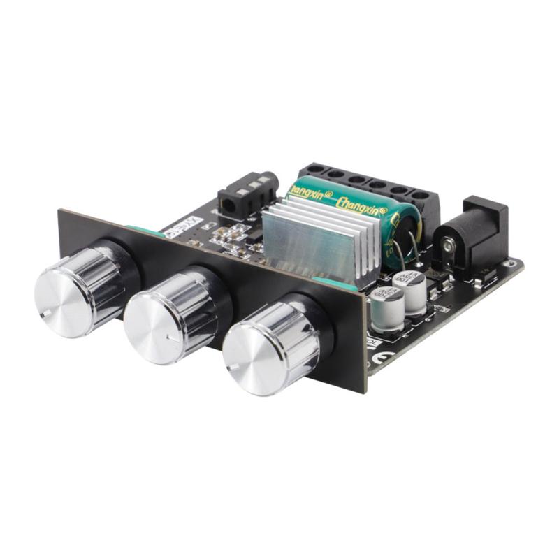 XY-E100L 2.1kanálový modul zvukového zesilovače kompatibilní s Bluetooth 2x50W + 100W vysoký a nízký