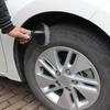 Car Tyre Cleaning Brush Durable Nylon Bristles for Rims and Tires Efficient Cleaning Tool for Vehicles
