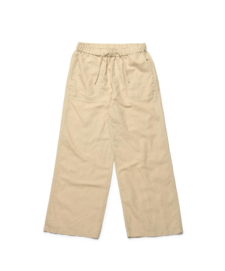 BIG UNION Linen Cc Pants / Beige