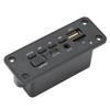 Bluetooth MP3 Decoding Board 2 X 3W Multifunctional Bluetooth 5.0 Module Player for MP3 Player Black