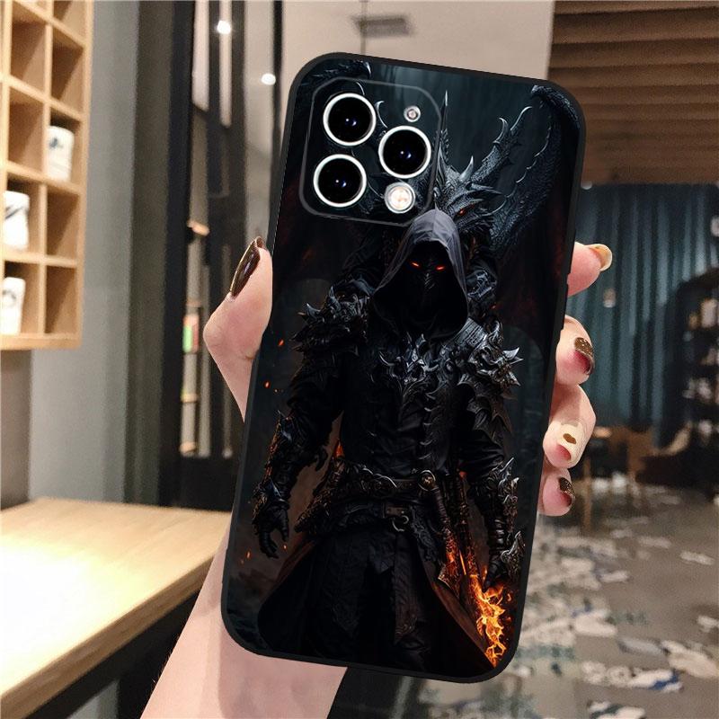 

Чехол для телефона Grim Reaper с черепом и скелетом для iphone 15 14 Pro Max 13 12 11 Pro Max XSMax XR 12 13 mini 14 Plus iphone 14ProMax