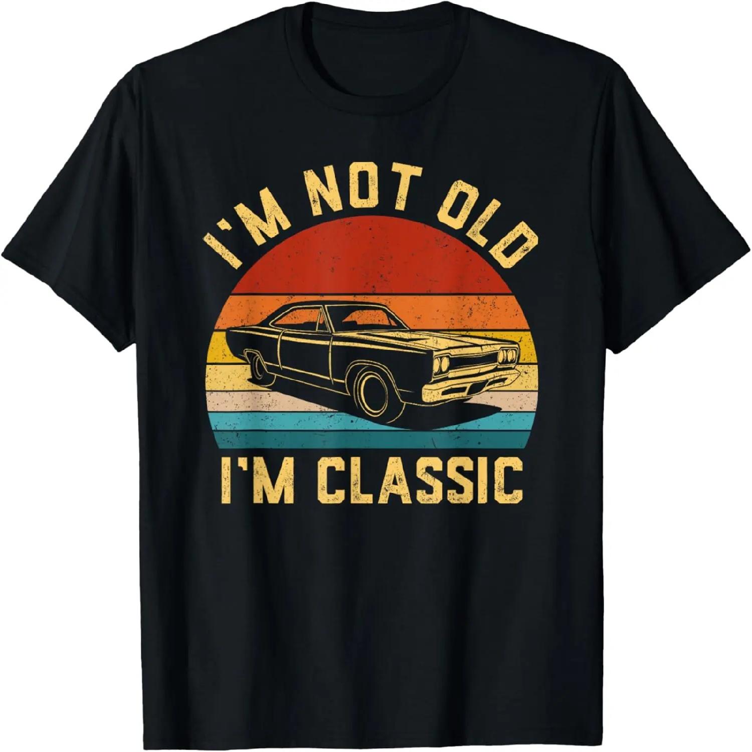 Roaring Twenties Flappers Vintage Classic Car T-Shirt S