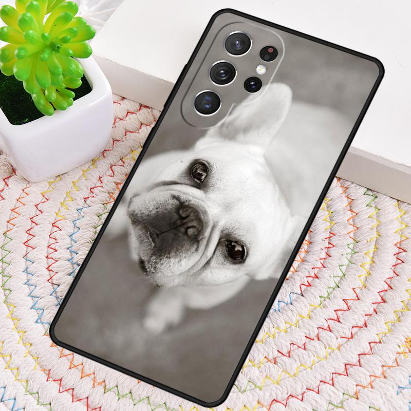 French Bulldog Soft Phone Case for Samsung Galaxy Note 10 Pro S26 Ultra S23 S24 FE S25 S21 S22 PLUS Shockproof Cove