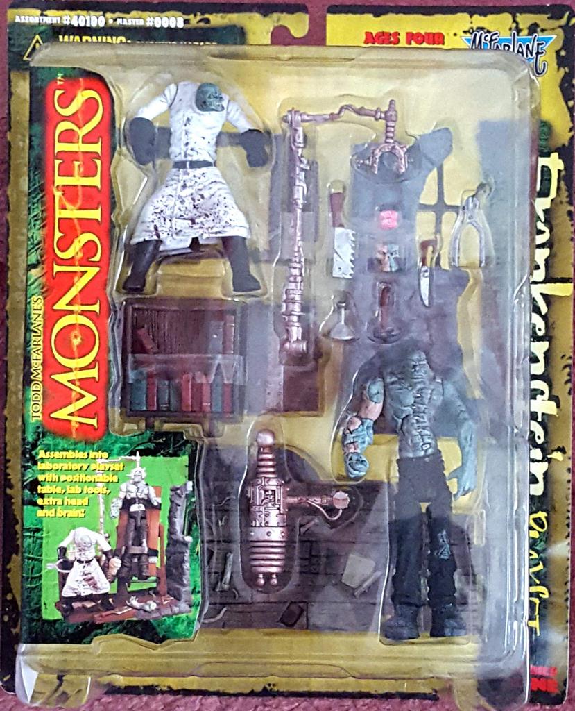 Todd McFarlane Monsters Series 1 Frankenstein Playset