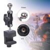 Double 1/4 Inch Screw Mount Clamp Bracket Suitable for Camera Tripods Phone Holders Navigation Mounts 48mm Thick Support