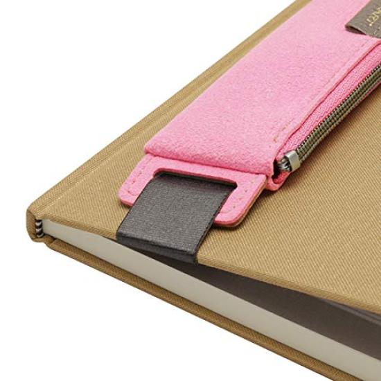 Color Chart Band Pencil Case A5 Peony Traveler's (75 Bouquet)