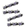4Pcs Rhinestone Butterfly Hair Clip Head Back Braiding Hair Clamp Double Layers Hairpins Women