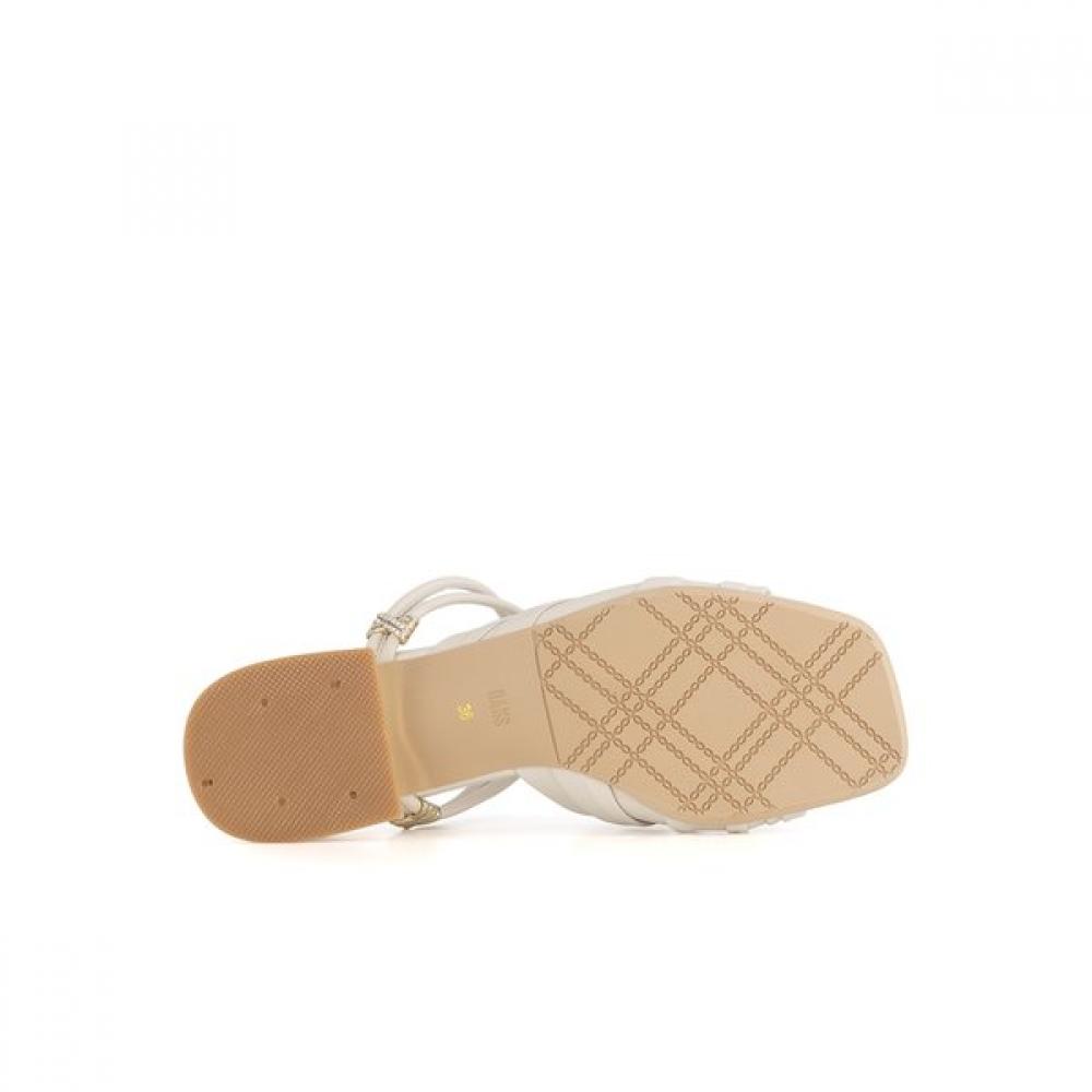 Daks Women S 3cm Semi caSual Two Way SandalS dld502lS35  Ivory 