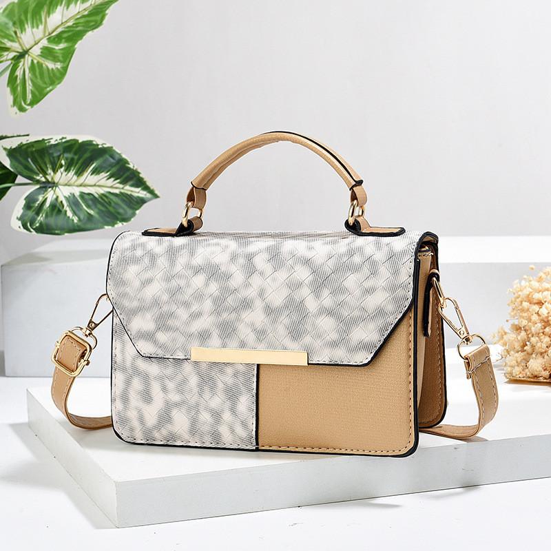 Trendy Pu Small Square Crossbody Bag Versatile Shoulder Handbag For Commuting