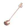 Cute Cat Shaped Stainless Steel Coffee Spoon Stirring Spoon Suitable for Dessert Snack Ice Cream Teaspoon Kitchen Tableware 2025
