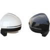 Car Side Door Mirrors Rearview Cover Compatible With VW Taos 2021-2022 Carbon Fiber Pattern
