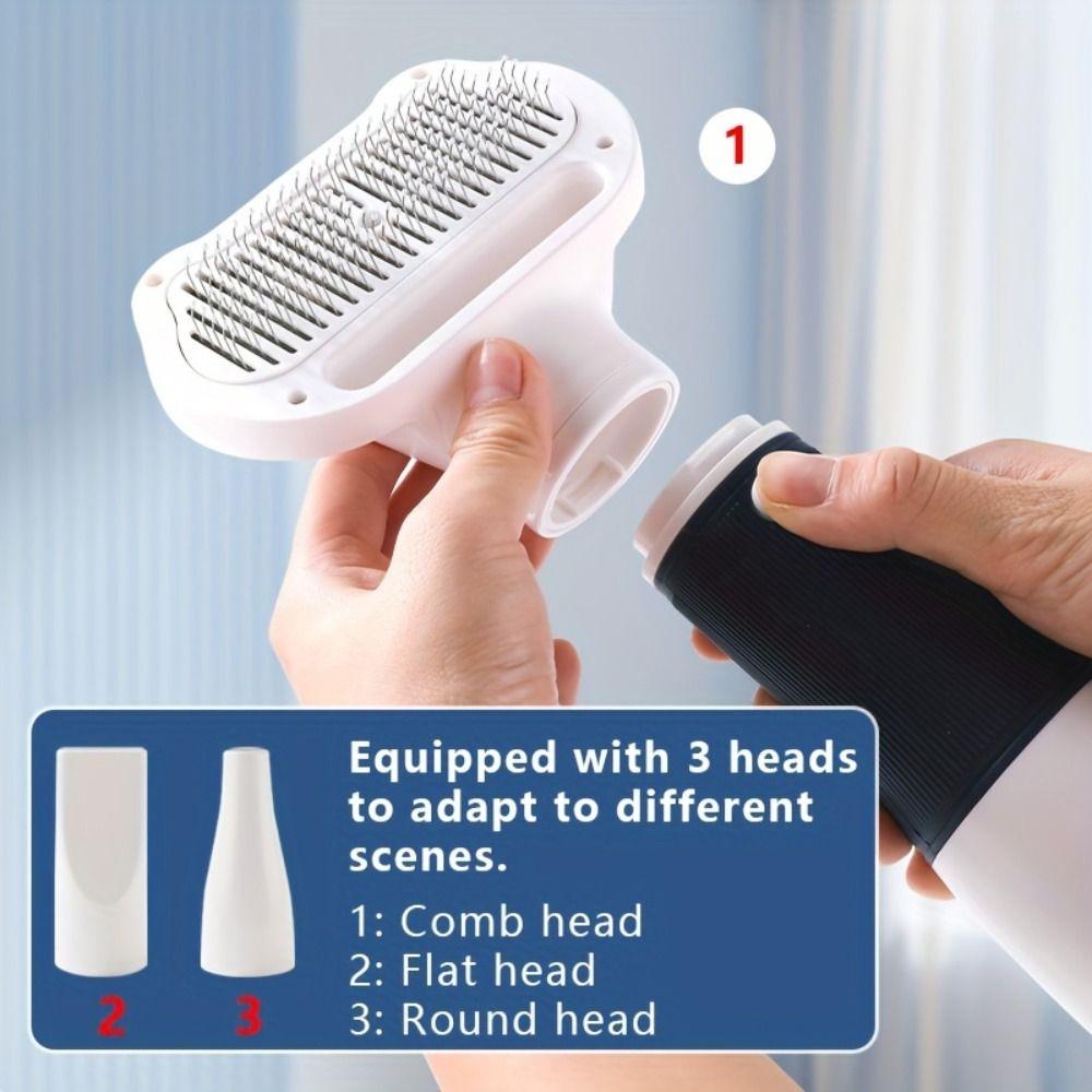 Quiet Pets powerful hair dryer brush EU/AU/UK/US Plug Dog Drying Brush Hair Comb  Kitten Cat