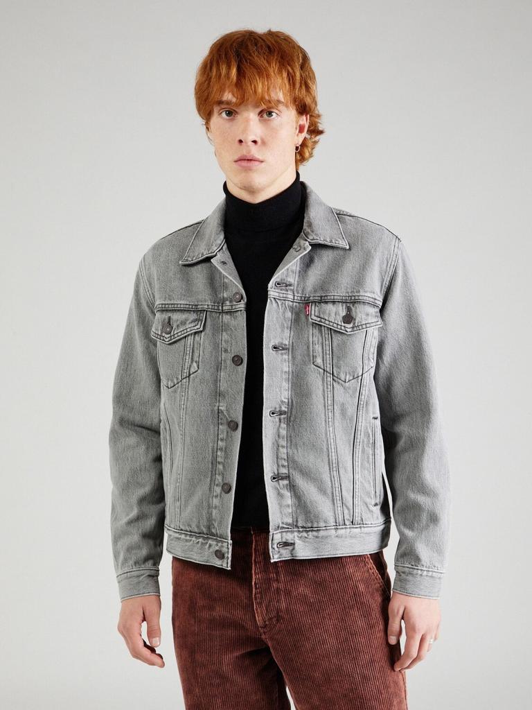Demi-season Jacket Levi's Herren The Trucker Jacket Man Grey