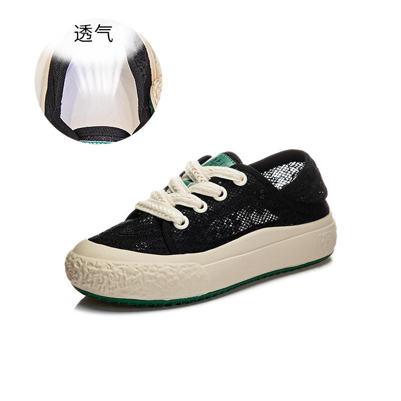 

Новые двухвариантные туфли-рыбацкие женские 2025 лето женские дышащие балетки повседневная универсальная обувь детская платформа женские туфли 35 чёрный