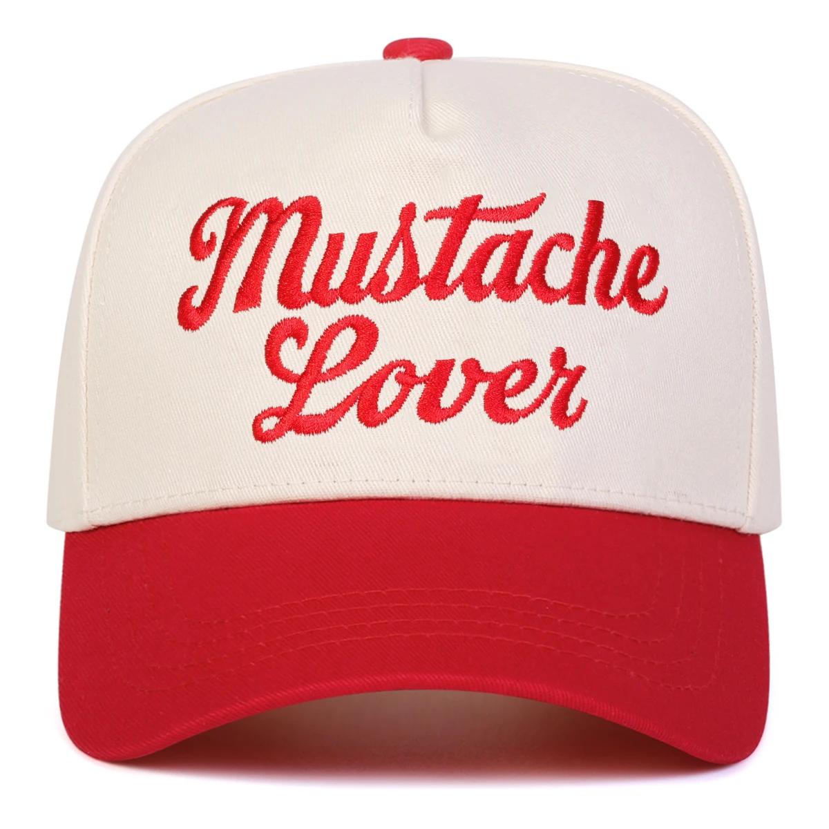 

Unisex Mustache Lover Embroidery Baseball Caps Spring Autumn Outdoor Adjustable Casual Hats Sunscreen Hat Sports Cap