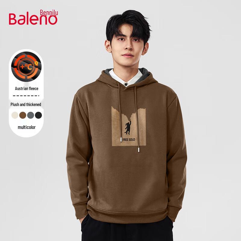 

Baleno Men s Fleece Lined Hooded Sweatshirt 5XL
