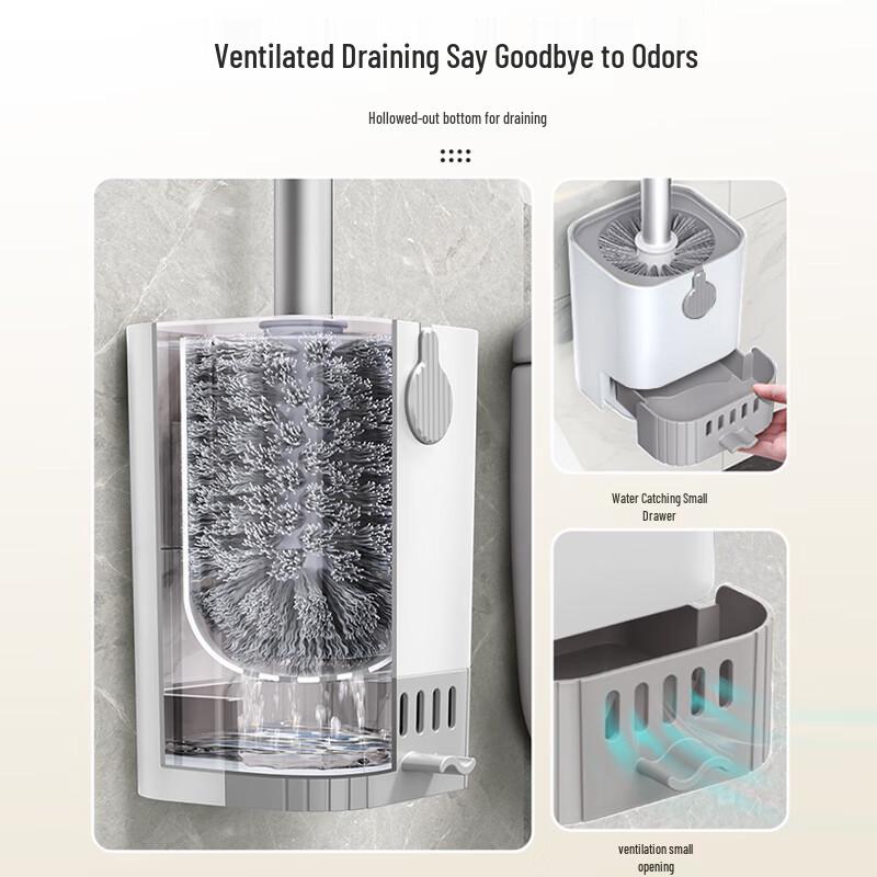 Sulida Wall-Mounted Drainage Toilet Brush